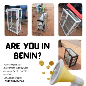Show glass in benin for sale, show glass for sale, show glass for snacks in benin