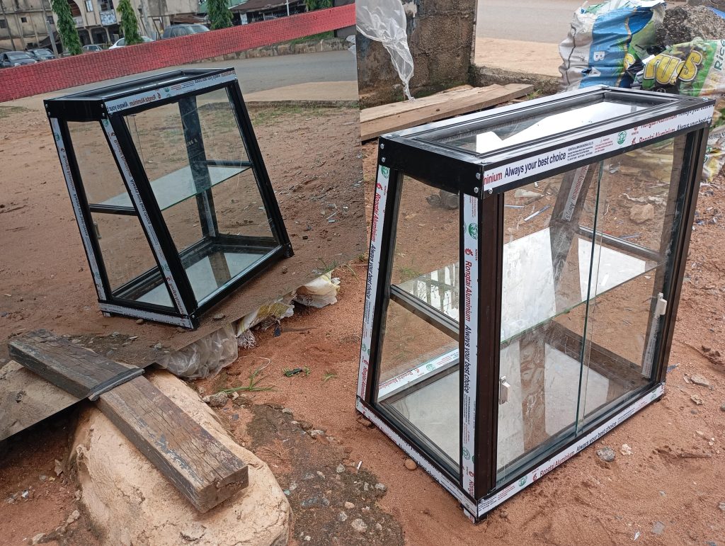 aluminium show glass for sale, aluminium show glass price near benin city