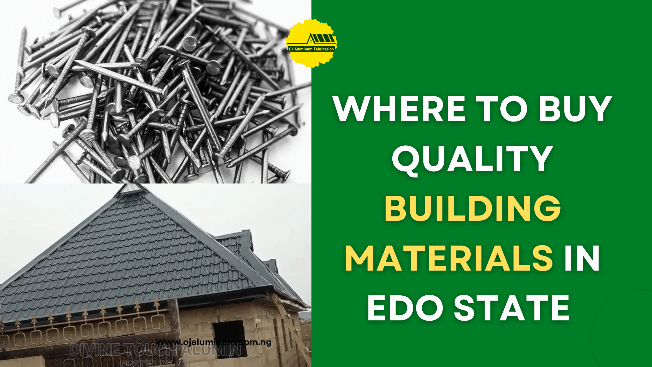 Where to buy quality Building materials in Edo State