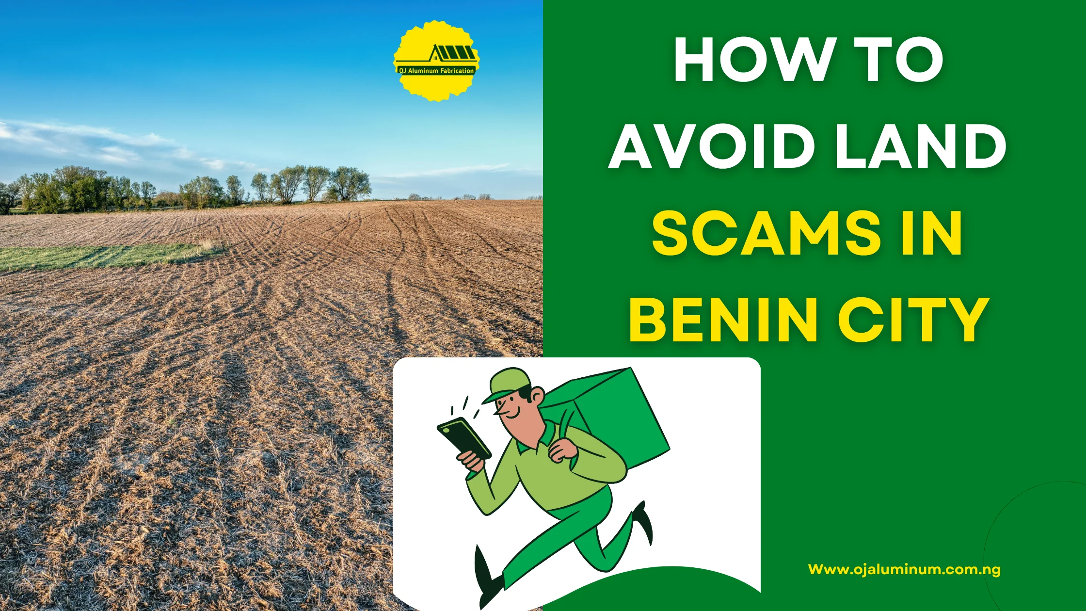 how to Avoid Land Scams in Benin City