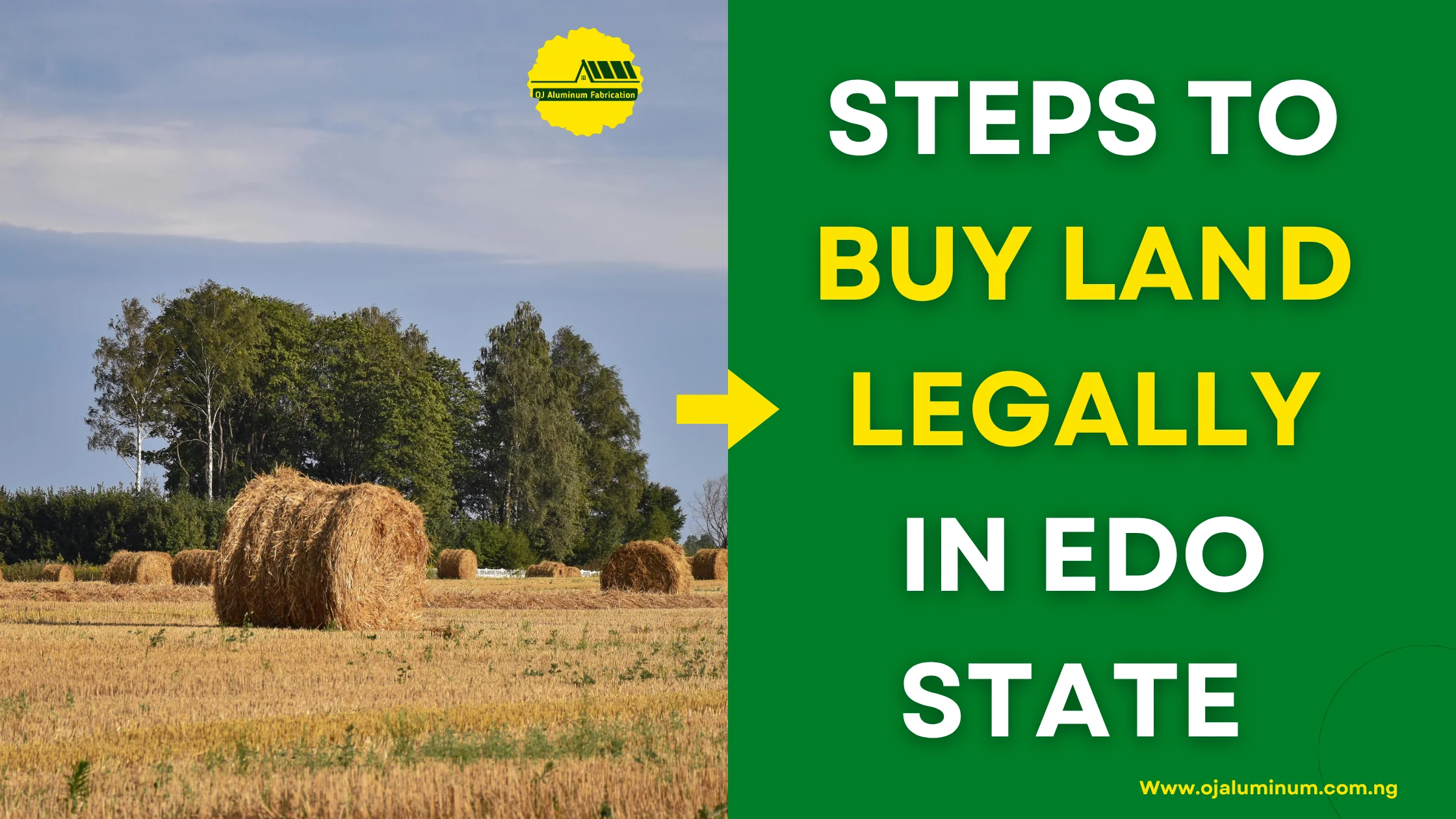Steps to Buy Land Legally in Edo State