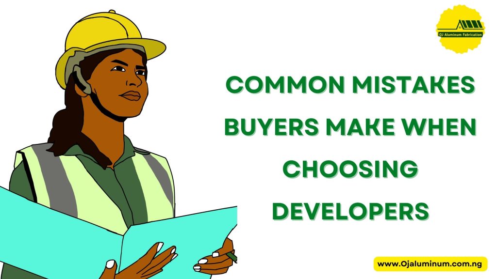 Common Mistakes Buyers Make When Choosing Developers