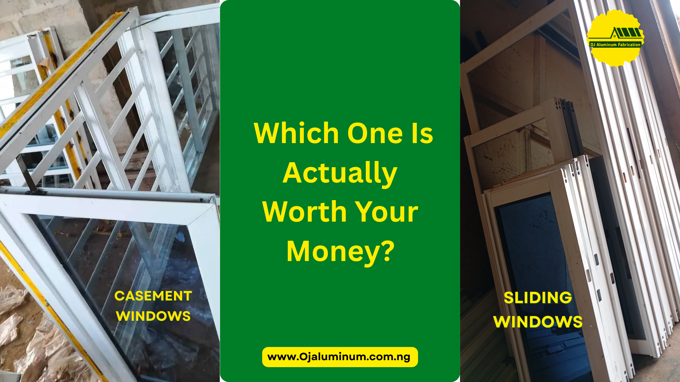 Casement vs Sliding Windows in Nigeria