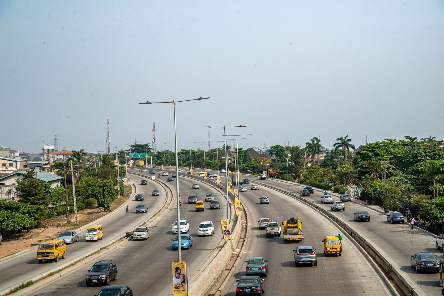 traffic on highway